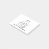 Post-it® Notes collantes du client du service de nettoyage (Incliné)