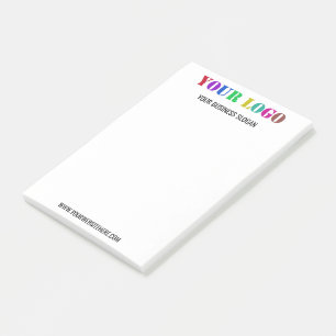 Post-it® Notes collantes du logo de l'entreprise personnali