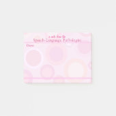 Post-it® Notes collantes en pastel de pathologiste de (Devant)