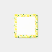 Post-it® Notes collantes encadrées de citron jaune (Devant)