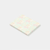 Post-it® Notes collantes florales de joli impression simple (Incliné)
