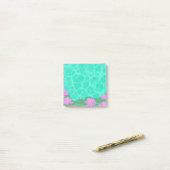 Post-it® Notes collantes Lilypad mignon (Sur un bureau)