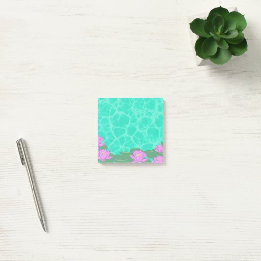 Post-it® Notes collantes Lilypad mignon (Bureau)