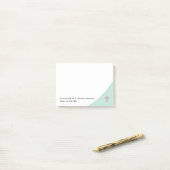 Post-it® Notes collantes Médicale Interoffice Doctor (Sur un bureau)