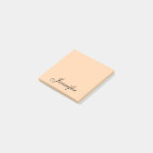 Post-it® Notes collantes personnalisées (Incliné)