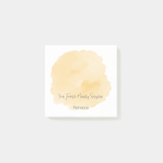 Post-it® Notes collantes personnalisées avec les écritures  (Devant)