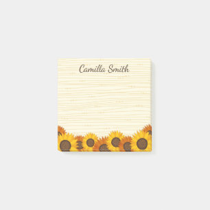 Post-it® Notes collantes personnalisées par tournesol