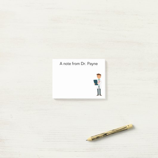 Post-it® Notes collantes pour des médecins, infirmière, (Sur un bureau)