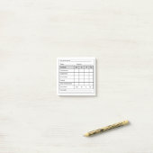Post-it® Notes collantes pour l'enseignant pour l'écriture  (Sur un bureau)