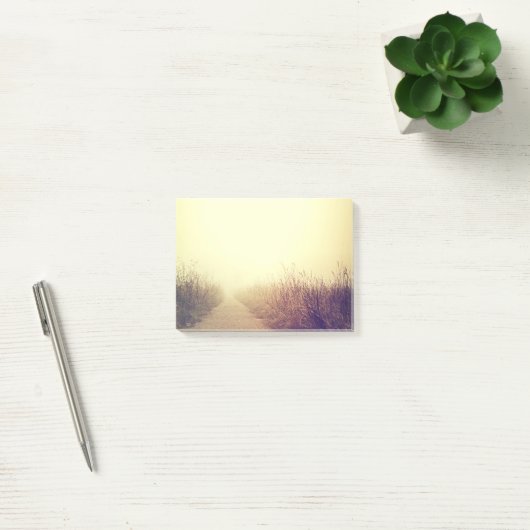 Post-it® Notes collantes Sunrise Pathway Path Side Wal (Bureau)