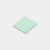 Post-it® Notes collantes vertes à la menthe - Élégant et fo (Incliné)