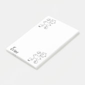 Post-it Notes Coloriage Cochons et Agneaux (Incliné)