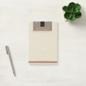 Post-it® Notes comptables monogrammes (Bureau)