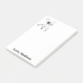 Post-it® Notes Couleur de l'herbe de vache Poster la note (Incliné)