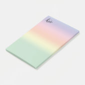 Post-it Notes Couleurs Pastel (Incliné)