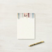 Post-it Notes Couleurs Terre (Sur un bureau)