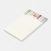 Post-it Notes Couleurs Terre (Incliné)