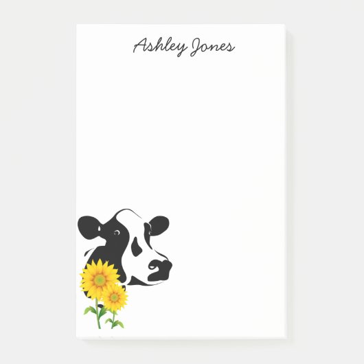 Post-it-Notes-country Koe Post-it® Notes (Voorkant)