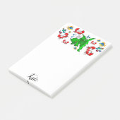 Post-it Notes Crabe de poisson (Incliné)