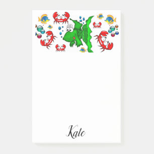 Post-it Notes Crabe de poisson