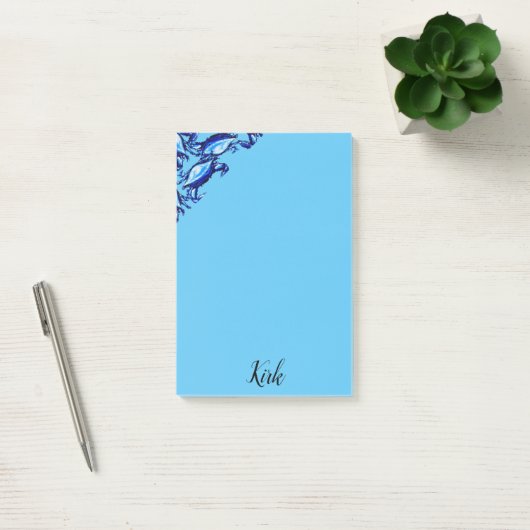 Post-it Notes Crabes Bleus (Bureau)