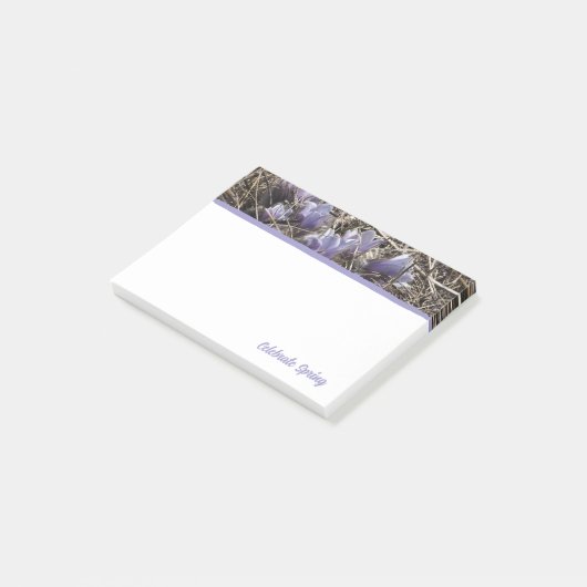 Post-It Notes Crocus de Prairie Violet (Incliné)