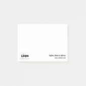 Post-it® notes Custom Company Logo Promotion (Voorkant)