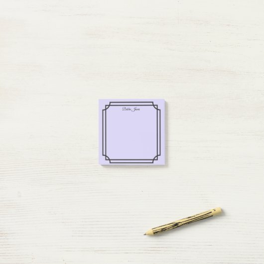 Post-it-Notes-Custom Name Post-it® Notes (Op bureau)