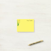 Post-it-Notes-Daffodils Post-it® Notes (Op bureau)