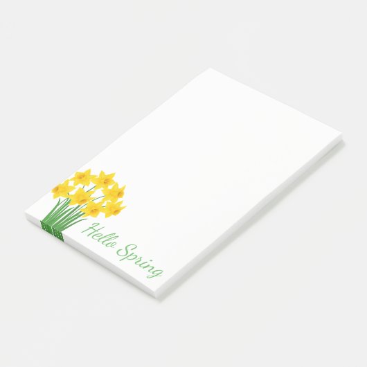 Post-it-Notes-Daffodils Post-it® Notes (Schuin)