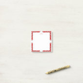 Post-it® Notes d'amour complexes - Rouge - Publier (Sur un bureau)