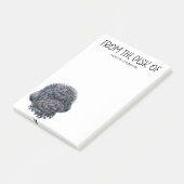 Post-it® Notes d'amour de caniche (Incliné)