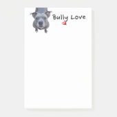Post-it® Notes d'amour de Pitbull Bully (Devant)