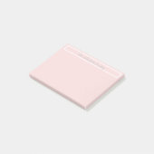 Post-it® NOTES D'AMOUR PERSONNALISÉES Notes de post-it (Incliné)