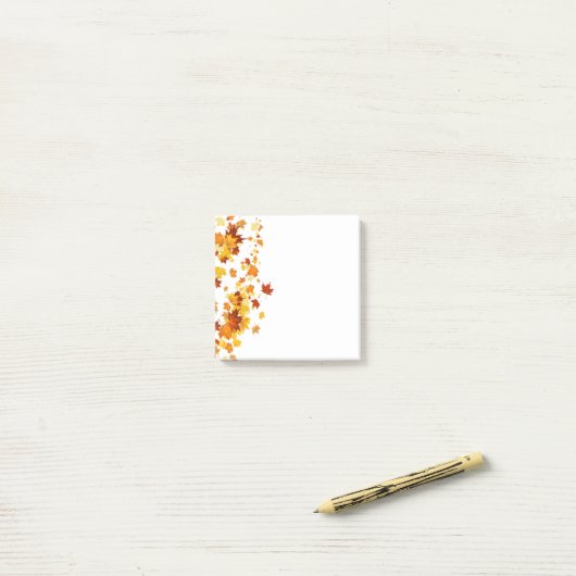 Post-it® Notes d'après automne (Sur un bureau)
