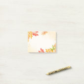 Post-it® Notes d'après automne (Sur un bureau)