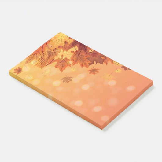 Post-it® Notes d'après automne (Incliné)