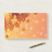 Post-it® Notes d'après automne (Sur un bureau)