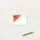 Post-it® Notes d'après automne (Sur un bureau)