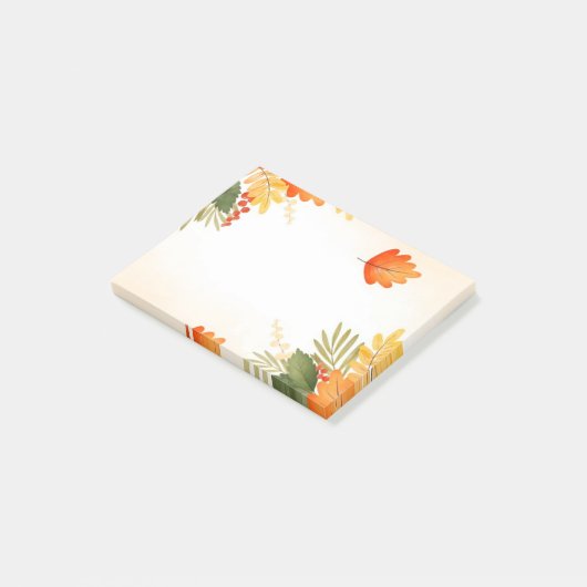 Post-it® Notes d'après automne (Incliné)