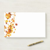 Post-it® Notes d'après automne (Sur un bureau)