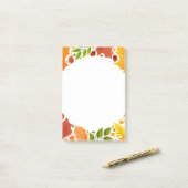 Post-it® Notes d'après automne (Sur un bureau)