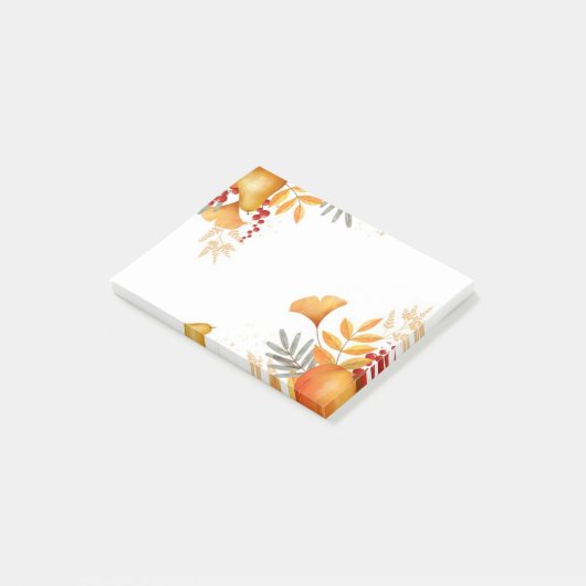 Post-it® Notes d'après automne (Incliné)