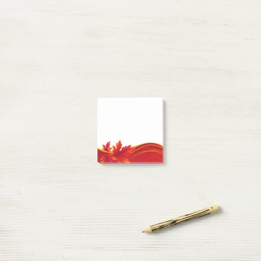 Post-it® Notes d'après automne (Sur un bureau)