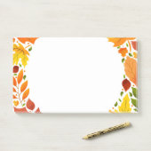 Post-it® Notes d'après automne (Sur un bureau)