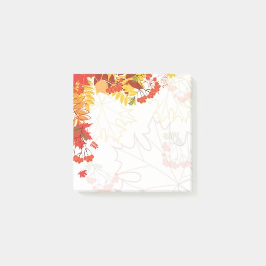 Post-it® Notes d'après automne (Devant)
