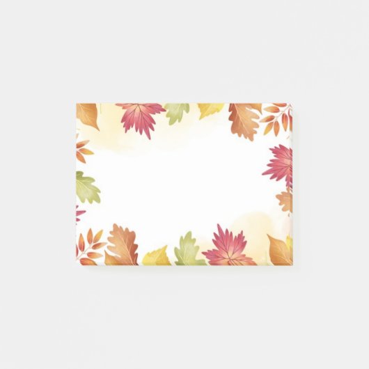 Post-it® Notes d'après automne (Devant)