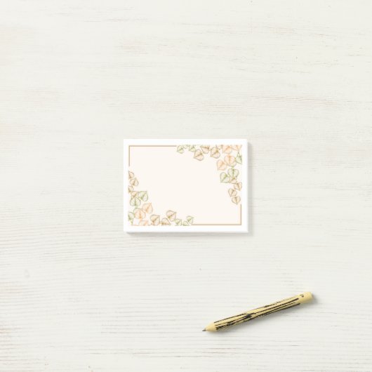 Post-it® Notes d'après automne (Sur un bureau)