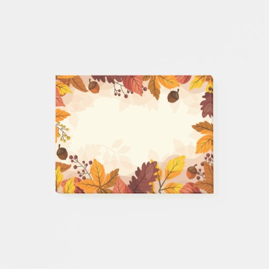 Post-it® Notes d'après automne (Devant)