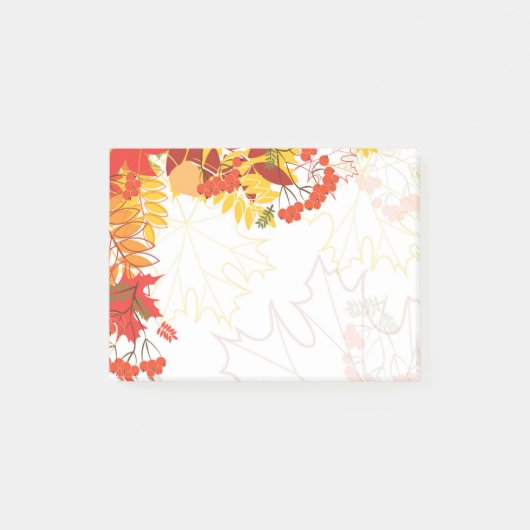 Post-it® Notes d'après automne (Devant)